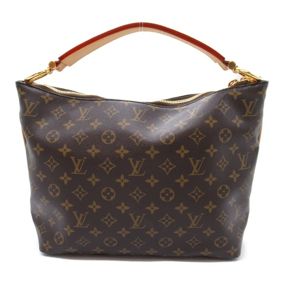 LOUIS VUITTON Sully PM shoulder bag canvas monogram brown - Picture 2 of 9